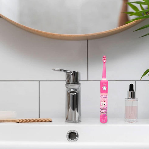 OJV 8620 Musical Electric Toothbrush for Kids, 3 Modes, 2 Min Timer, Rechargeable Sonic Music Toothbrush