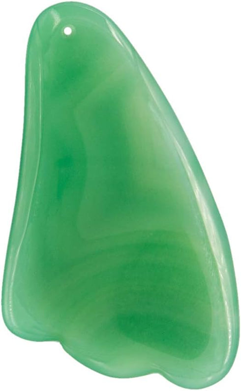 Quiote Natural Jade Gua Sha Scraping Massage Tool IASTM Guasha Board, Great Tools