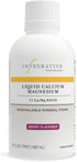 Integrative Therapeutics Liquid Calcium Magnesium - 1:1 Ratio, Mineral Supplement with Vitamin D3, 16 fl oz Berry