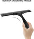 SetSail 10 Inch Stainless Steel Shower Squeegee for Glass Doors, All-Purpose Window Cleaning for Bathroom, Car, Tile