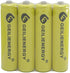 (12 Pack) Solar Light Batteries AAA NiCd AAA 1.2V 600mAh Triple A Rechargeable Batteries for Solar Lamp Garden Lights