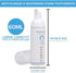 V-White Foam Teeth Whitening Toothpaste - Organic Toothpaste Fluoride Free, Alcohol Free, pH Balanced - Deep Cleansing