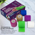 MEDca Self Adherent Cohesive Wrap Bandages, 2 Inches X 5 Yards, 6 Count (Rainbow Color)