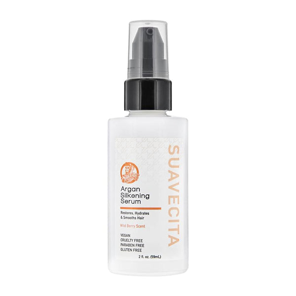 Suavecita Argan Silkening Serum, Wild Berry Scent, 2 Fl Oz