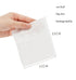 HUNWEY 48ct Packet Saline Wipes - Unscented Cleansing Face Eye Wound Aftercare Swabs for Baby Adult Travel Individual