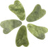 LadyCent Slimming Massage-2pcsB Facial Massage Roller Guasha Board, Double Heads Jade Stone Face Eye Lift Body Skin