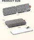 Pill Organizer Travel Medicine Case - Travel Pill Case with Etched Labels, Daily Travel Medicine Case Holder
