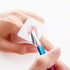 Mini Nail Art Makeup Plate, Stainless Steel Foundation Mixing Palette with Spatula Tool
