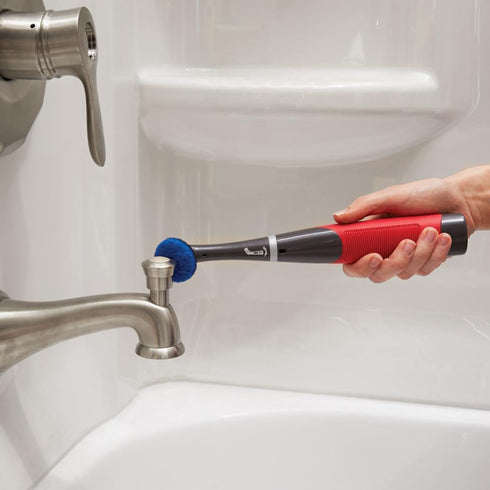 Rubbermaid Reveal Power Scrubber Attachable Scouring & XL Brush Head, for Cordless Electric Battery Powered Scrub