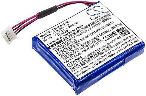 Replacement Battery for Qolsys IQ Panel 2 IQ Panel 2 Plus, QR0041-840 VT26 2600mAh