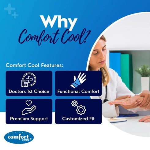 Comfort Cool Thumb CMC Restriction Splint, Right Small (6" to 7")