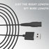 Replacement Power Cord for Olov Electric Trimmer Body Grooming USB Charger Cable