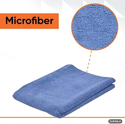 Superio Extra Large Microfiber Squeegee Towel Miracle Cloth 20 x 30 for Streak Free Cleaning in House, Kitchen, Bathroom