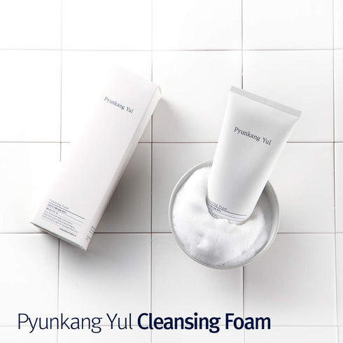 PYUNKANG YUL Cleansing Foam - Korean Facial Wash for All Skin Types - Zero-Irritation Face Washer Extracted from