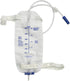 Lifevv 4-Pack Urinary Drainage Bag, Leg Bag with Anti-Reflux Chamber, External Catheters (19oz)