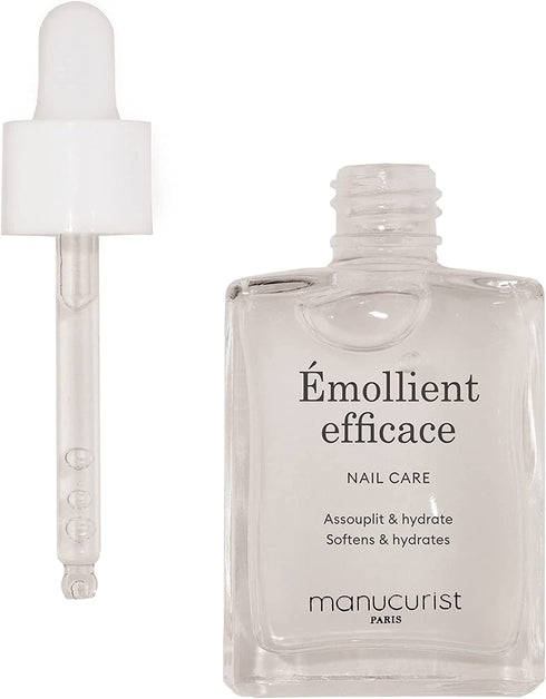 Manucurist Cuticle Remover Gel, 9-Free, 97% Bio-Sourced Ingredients, Nail Care, Made in France, 0.5 fl oz Bottle