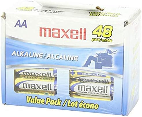 MXLAA48BOX 48PK - Maxell AA Batteries Box
