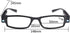 Reading Glasses with Bright LED Light, Lighted Magnifier Nighttime Reader Eyewear Unisex Clear Vision +2.5