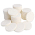 50 Pieces White Round Makeup Sponge, Facial Powder Puff Cosmetic Blender for All Skin Types, Wet and Dry Dual Use