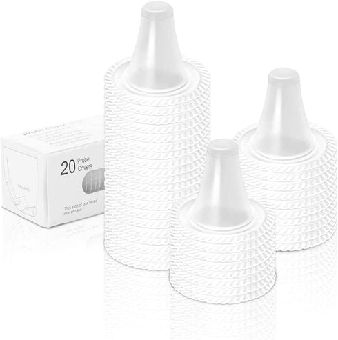 500pcs Ear Thermometer Probe Covers, Disposable Lens Filters for All Braun Digital Thermometer Models (500pcs)