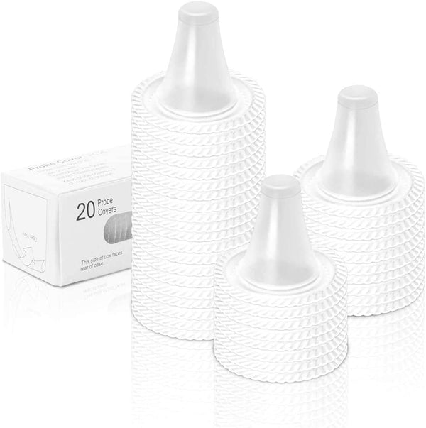 500pcs Ear Thermometer Probe Covers, Disposable Lens Filters for All Braun Digital Thermometer Models (500pcs)