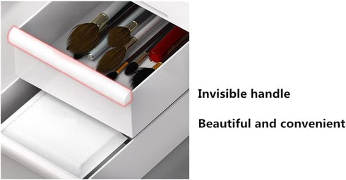 Large Capacity Makeup Organizer for Bathroom, Cosmetic Storage Box with Drawers, Desktop Container for Jewelry and
