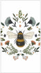 Salty Home Floral Secret Bee Paper Guest Towel Dinner Napkins - 15 Per Package