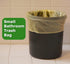 1.2 Gallon Small Trash Bags, CCLINERS 420 Count, 1 Gallon Garbage Bags, 5L Bathroom Trash Can Liners