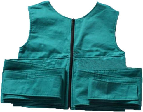 YAOBAO Criss Cross Restraint Vest,Elderly Bed Safety Vest with Zipper,Patient Chest to Strengthen