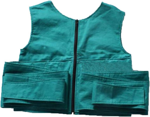 YAOBAO Criss Cross Restraint Vest,Elderly Bed Safety Vest with Zipper,Patient Chest to Strengthen