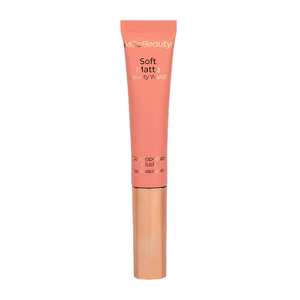 MCoBeauty Soft Matte Beauty Wand, Cosmopolitan Blush - Velvety Finish, Buildable Color, Vegan, Cruelty Free Cosmetics
