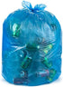 Aluf Plastics Heavy Duty 55 Gallon Blue Trash Bags - (Value 50 Pack) - 1.5 MIL equivalent Industrial Strength Plastic 35" x 55" for 50-55 Gal Cans - Fits Toter, Rubbermaid Brute, Carlislie Bronco etc. by Aluf Plastics