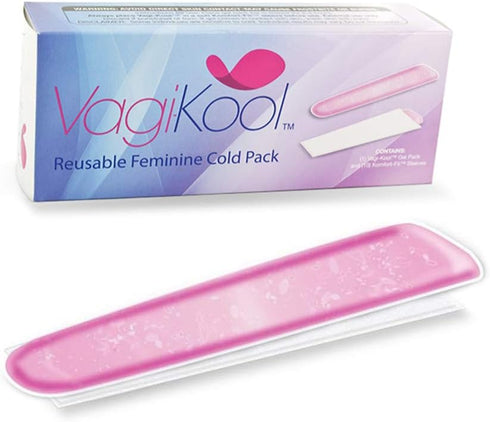 Reusable Postpartum Gel Cold Pack, 10 Komfort Fit Sleeves for Recovery, Made in the USA