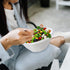 100 Pack Heavy Duty 8oz Paper Bowls, Compostable Disposable Soup Bowls for Hot Food, Ice Cream, Salad, Snacks, Dessert