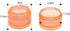 HaiSea Weekly Travel Pill Planner, Monthly Pill Organizer with Separate AM/PM Compartments, Colors Vary