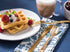 Stock Your Home 125 Disposable Heavy Duty Plastic Knives, Fancy Gold Plastic Silverware