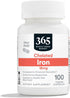 365 by Whole Foods Market Iron Chelated 18mg, 100 Veg Capsules