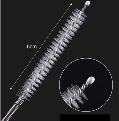 60 Inch Flexible Tube Pipe Cleaner Brush for Fridge Cleaning, Stainless Steel Drain Tube Cleaning Brushes (2 Pack)