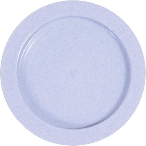 SP Ableware Inner-Lip Plate with High Wall, Light Blue Plastic (745310001)