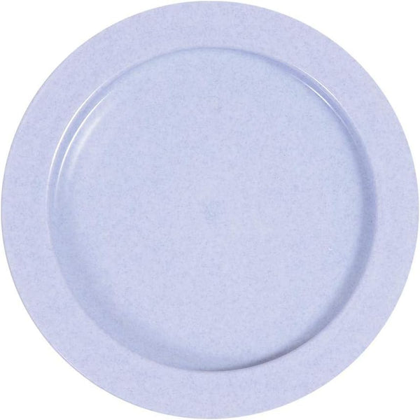 SP Ableware Inner-Lip Plate with High Wall, Light Blue Plastic (745310001)