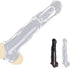 missmall Penis Sleeve Penis Pump Sex Toys for Men, Cockring Penis Ring Extender Mens Sex Toys with Ball Stretcher