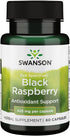 Swanson Black Raspberry Herbal Supplement for Overall Wellness Support, 60 Capsules, 425 mg Each