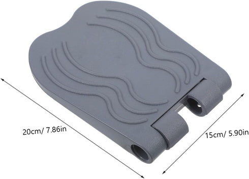 2pcs Set Universal Wheelchair Footplates Heavy Duty Sturdy Pedal Footrest Replacement for Elderly Mobility and Daily
