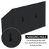 Noverlife Large Storage Box for Hair Scissors, Professional Hairdressing Combs, Clips, and Tool Box - Black