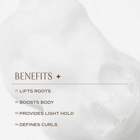 INNERSENSE Organic Beauty Natural I Create Lift Volumizing Foam | Non-Toxic, Clean Haircare (2.37 fl oz | 70 ml)