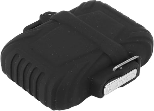 Waterproof Lighter Case Set, Black Plastic Organizer for 2Pcs Jar Holders for Fire Starters, Water Resistant