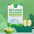 Retainer Cleaner & Denture Cleaning Tablets, Fresh Apple Flavor for Mouth Guard Cleaner (120 Count)