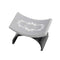 Ownsig Nail Arm Rest, U Shape Silicone Manicure Hand Pillow Pad, Nail Art Mat Holder, Black Nail Art Accessories