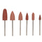 Nail Drill Bits Set - 6pcs Nail Polishing Grinding Machine Tools for Acrylic Gel Nails, Manicure Accessories