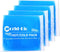 Gel Ice Packs for Injuries, Reusable 4 Pack Hot Cold Flexible Ice Packs, Gel Cold Compress for Pain Relief, Surgery